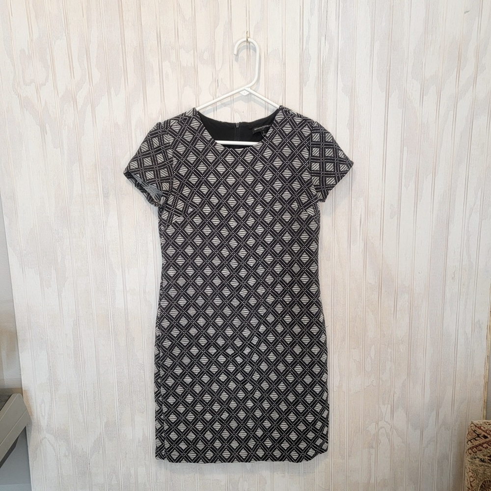 Banana Republic Geometric Shift Dress sz 0